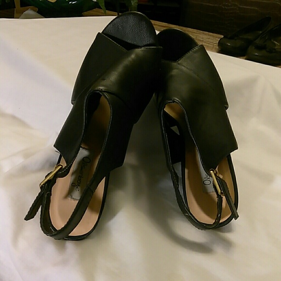 Olsenboye ladies peep toe mule - Picture 6 of 8